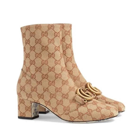 Gucci Shoes - NIB Gucci GG Ankle Boots with Double G